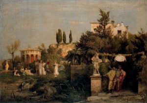 Arnold Bocklin — Таверна В Древнем Риме. 1866 